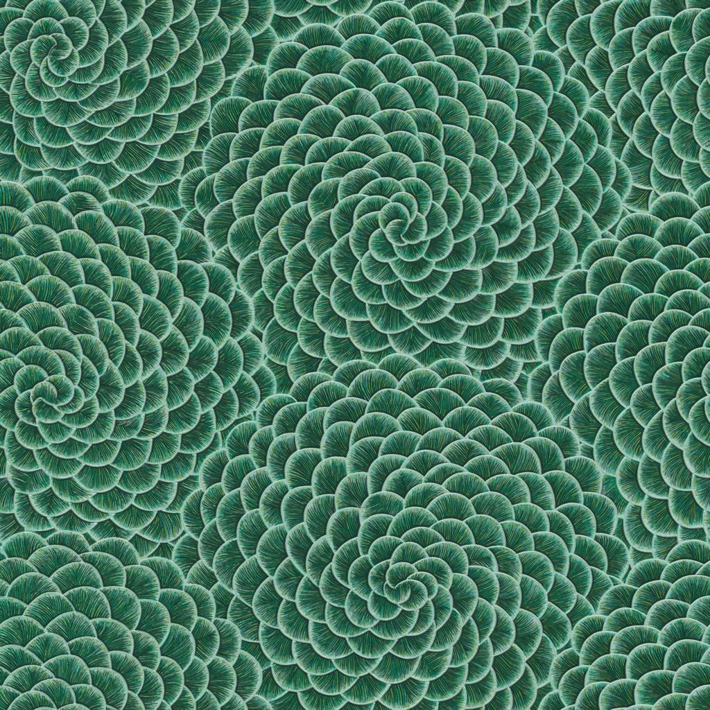 papel tapiz karin sajo verde 2